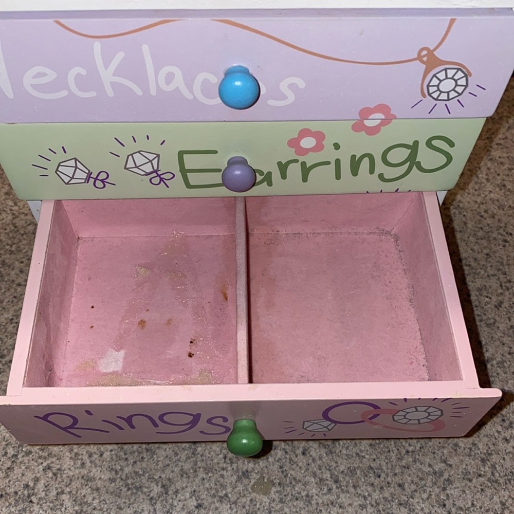 Colorful Jewelry Organizer with Drawers - Picture 8 of 9